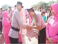 Wakapolda Pimpin Upacara Kenaikan Pangkat Personil Polda dan Polres Jajaran