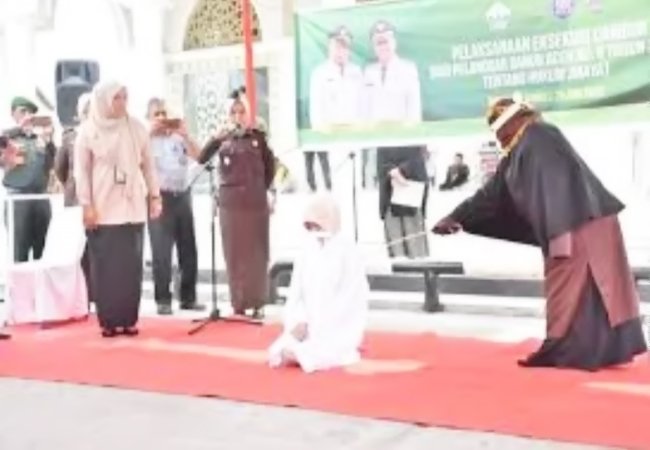 Usai Viral Di Medsos, Sepasang Sejoli Bukan Muhrim Berakhir Dihadapan Hukum