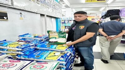Polda Sumut Sidak Swalayan Jual Beras Tak Sesuai Mutu