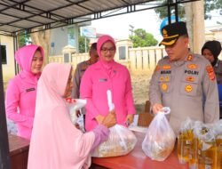 Polres Aceh Tamiang Giat GPM, Ratusan Warga Padati Mapolres