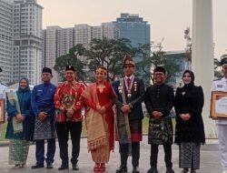 Ketua DPRD Medan Hadiri Upacara Penurunan Bendera HUT RI ke-80