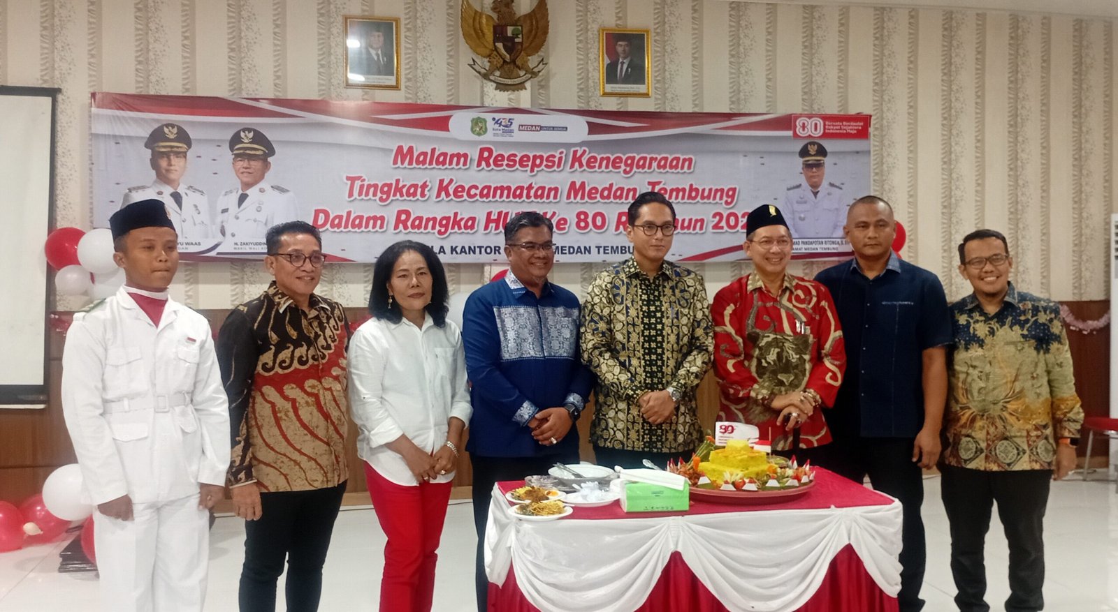 Ketua DPRD Medan dan Wali Kota Hadiri Malam Resepsi Kenegaraan