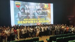 Denpom 1/5 Medan Gelar Nonton Bareng Film “The Believe” Bersama Masyarakat dan Media