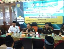 Kejati Sumut Gelar Penyuluhan Hukum di MAN 1 Medan, Tekankan Bahaya Narkoba dan Etika Bermedsos