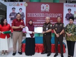 Sambut Hari Lahir Kejaksaan RI ke-80, Kejati Sumatera Utara Gelar Donor Darah