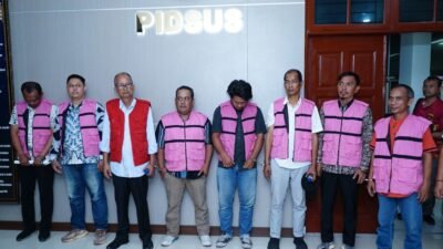 Kejati Sumut Tahan 8 Tersangka Dugaan Korupsi Proyek Jalan di Batu Bara