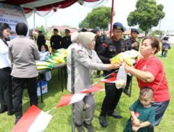 Kapolri Launching Program Pangan Murah Polri Serentak Seluruh Indonesia, Polda Sumut Salurkan Ratusan Ton Beras