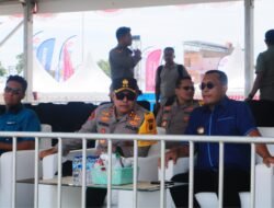 Kapolda Sumut Tinjau Pengamanan Dan Kesiapan Event Aquabike & F1H2O Danau Toba