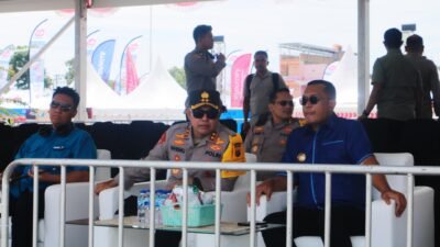 Kapolda Sumut Tinjau Pengamanan Dan Kesiapan Event Aquabike & F1H2O Danau Toba