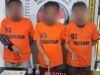 Tiga Tersangka Pengedar Sabu Diciduk