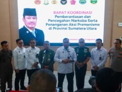 Rakor Pemberantasan Narkoba Dan Premanisme, Menko Polkam Apresiasi Polda Sumut Berantas Narkoba