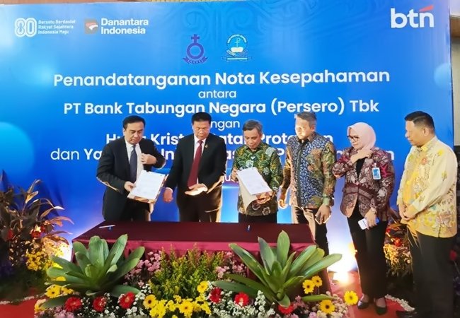 BTN Siap Layani Transaksi Perbankan 6,5 Juta Jemaat HKBP