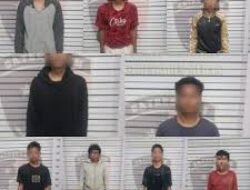 9 Komplotan Genk Motor ‘Rakensu Sri Gunting’ Diamankan Unit Satreskrim