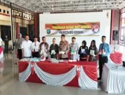Ungkap 4 Kasus Menonjol, Mapolresta Deliserdang Musnahkan 21 Kg Narkoba