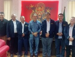 Ketua DPRD Medan Terima Kunjungan Panitia Festival Koor Pria Maranatha GKPI