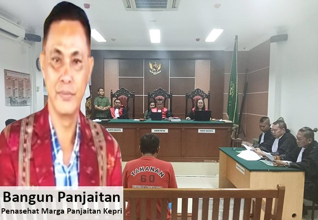 Penasehat Marga Panjaitan Kepri Ingatkan Jangan Sampai Ada "Permainan" Dalam Kasus Gordon Silalahi