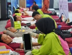 Korlantas Polri Gelar Donor Darah Sambut HUT Lalu Lintas Bhayangkara Ke-70
