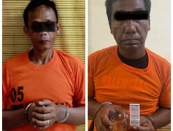 Polres Binjai Grebek Barak Narkoba Ringkus 2 Tersangka