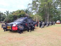 Brimob Batalyon C Pelopor Gelar Latihan Den 45 Anti Anarki, Perkuat Kesiapan Hadapi Situasi Kontinjensi