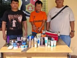 Unit Reskrim Ciduk Tersangka Pembongkar Toko Kosmetik