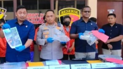 6 Tersangka Diringkus Terkait Tambang Emas Illegal