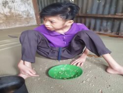 Miris! Sandi Duha Anak Berkebutuhan Khusus Terlantar, Butuh Uluran Tangan