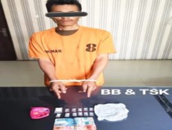 Satresnarkoba Polres Tanah Karo Ringkus Pengedar Sabu Di Desa Aek Popo