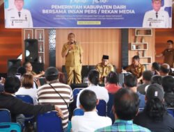 Bupati dan Wakil Bupati Dairi Ajak Wartawan Ciptakan Pemberitaan Edukatif dan Menangkal Hoaks