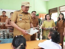 Bupati Dairi Tinjau Dapur Program Makan Bergizi Gratis, Pastikan Layanan dan Edukasi Gizi Berjalan Optimal