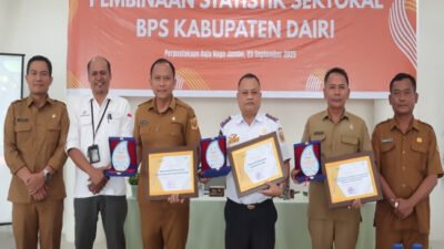 Pemkab Dairi Dorong Penguatan Data Melalui Pembinaan Statistik Sektoral Bersama BPS