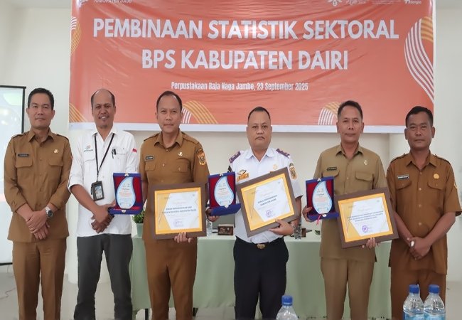 Pemkab Dairi Dorong Penguatan Data Melalui Pembinaan Statistik Sektoral Bersama BPS