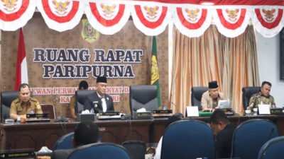 Pemkab Dairi Sampaikan Nota Keuangan Ranperda Perubahan APBD 2025