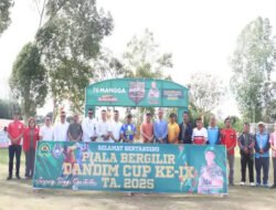 Kodim 0206/Dairi Gelar Dandim Cup IX 2025 untuk Meriahkan HUT ke-80 TNI