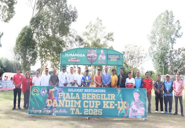 Kodim 0206/Dairi Gelar Dandim Cup IX 2025 untuk Meriahkan HUT ke-80 TNI