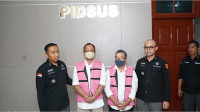 Kejatisu Tahan Dua Mantan Pejabat BPN Terlibat Korupsi Lepas Asset PTPN I Bangun Perumahan
