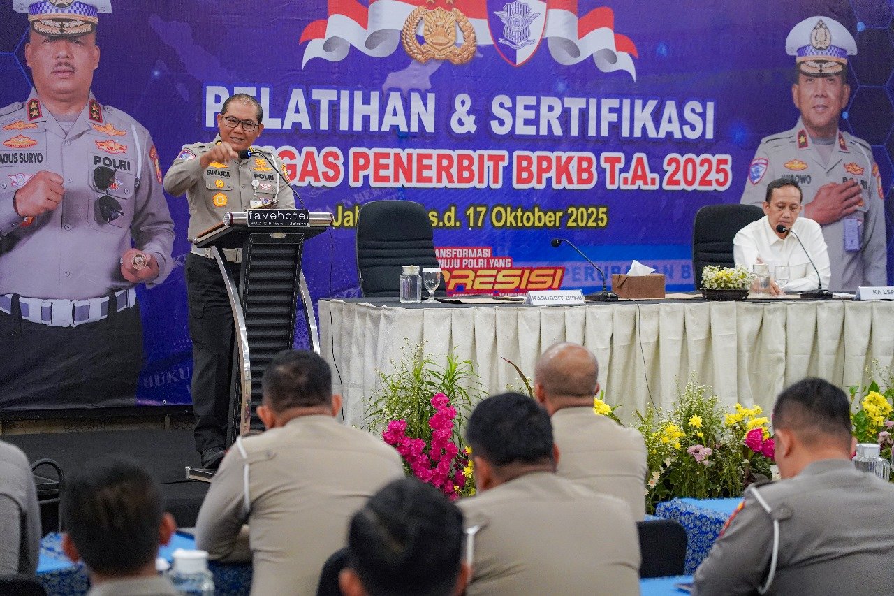 Korlantas Siapkan SDM Unggul Hadapi Era BPKB Elektronik