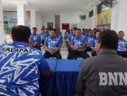 Lapas Pancur Batu Bersama BNN Serta Koramil 14 Giat Tes Urin : Semua Petugas Dan WBP Negatif