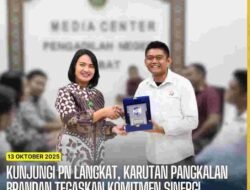 Karutan Pangkalan Brandan Jalin Sinergi Dengan PN Langkat, Perkuat Komitmen Penegakan Hukum