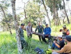 Patroli Gabungan Di Lereng Merapi, TNI-Polri Dan Petugas TNGM Cegah Karhutla