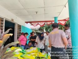 Polres Simalungun Salurkan 10 Ton Beras Murah Bagi Masyarakat, Harga Rp 58 Ribu/5 Kg
