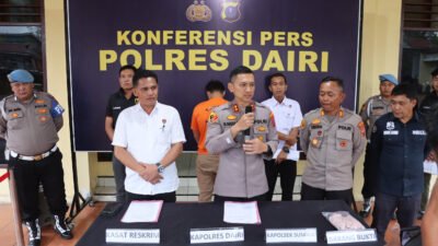Tak Sampai 24 Jam, Polres Dairi Bersama Polsek Sumbul Amankan Pelaku Penganiayaan Di Lae Pondom Yang Viral Di Sosmed