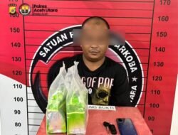 Mantan Musisi Aceh Diringkus Berikut 1,87 Kg Sabu Jaringan Malaysia Disita