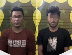 Dua Tersangka Pencurian Tiang Lampu Jalan Dibekuk