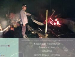 Cepat Tanggap Polsek Tanah Jawa Langsung Gerak, Pelaku Pembakaran Rumah Diamankan Dalam Hitungan Jam