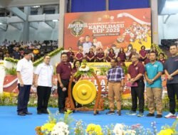 Kapolda Sumut Buka Kejuaraan Bola Basket Antar Pelajar ‘Kapoldasu Cup 2025’ di UNIMED