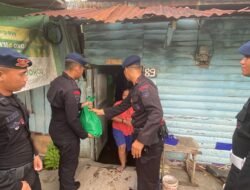 Satuan Brimob Polda Sumut Tebar Kasih Hari Minggu-Wujud Nyata Pengabdian Menyambut HUT Korps Brimob Polri ke-80