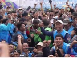 Hadiri Apel Ojol Kamtibmas, Kapolri Ajak Bersinergi Jaga Kamtibmas