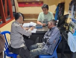 Polsek Siantar Marihat Gerak Cepat Amankan Pelaku Pencurian Dengan Pemberatan