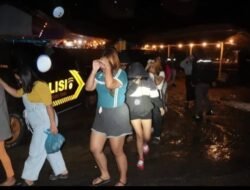 Tekan Pekat Polres Tanah Karo Razia Tempat Hiburan Malam