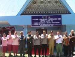 Polres Tanah Karo Resmikan Gedung Dan Launching SPPG KARO-II Di Polsek Berastagi